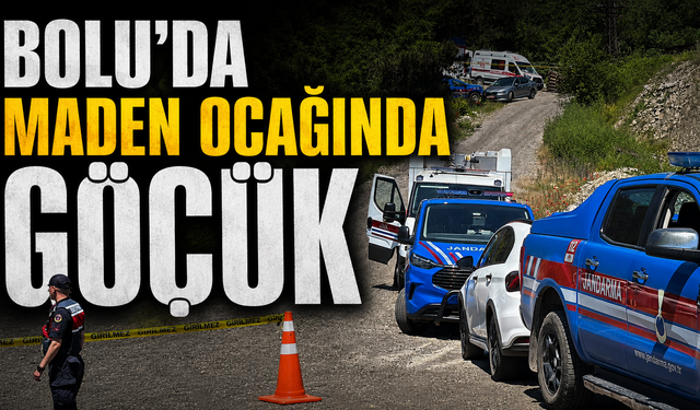 Bolu’da Maden Ocağında Göçük