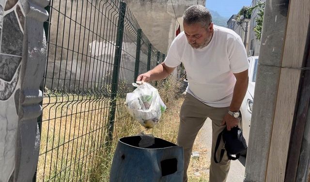 Bursa'da ev almak için biriktirdiği 1 kilo altın çöpe atıldı, ilçe seferber oldu