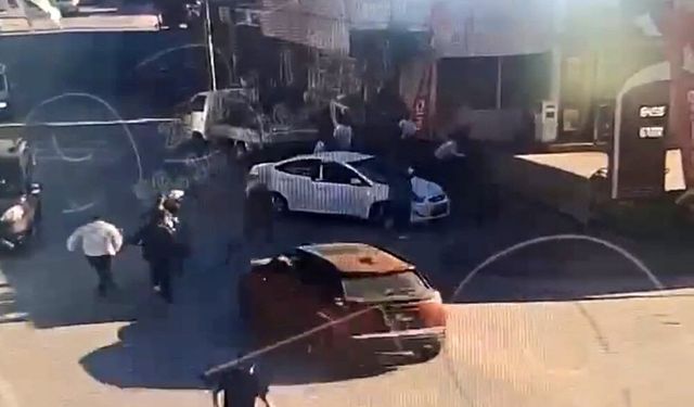 Bursa'da Trafikte Ortalık Savaş Alanına Döndü