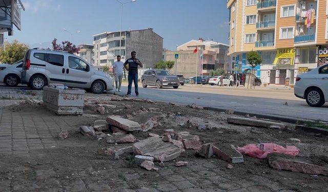 Bursa'da yaya geçidinde dehşet anlar