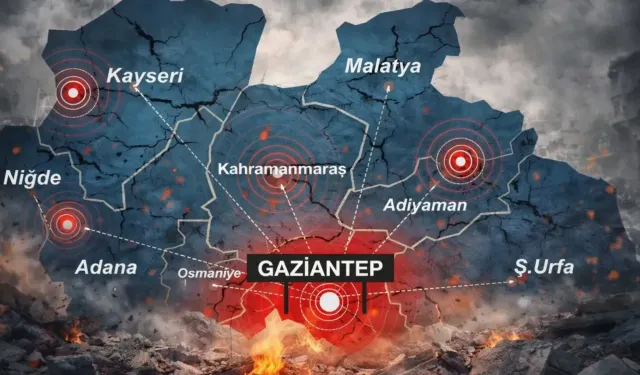 Gaziantep’te Deprem! Çevre İller de Sallandı