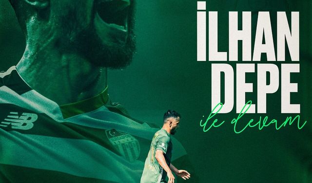 İlhan Depe 1 sene daha Bursaspor’da