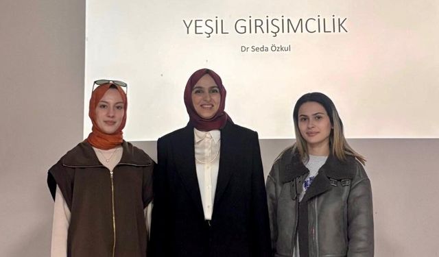 İnegöl MYO Öğrencilerinden Lise Öğrencilerine Girişimcilik Semineri