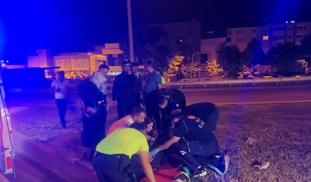 İnegöl’de Motosiklet Kazası!