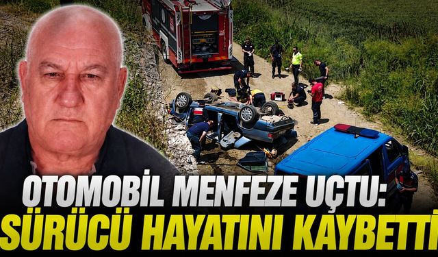 Otomobil Menfeze Uçtu: Sürücü Hayatını Kaybetti
