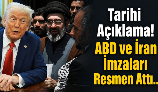 Tarihi Açıklama! ABD ve İran İmzaları Resmen Attı..