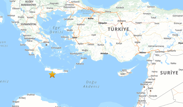 SON DAKİKA| Akdeniz’de deprem mi oldu? AFAD – Kandilli son depremler listesi