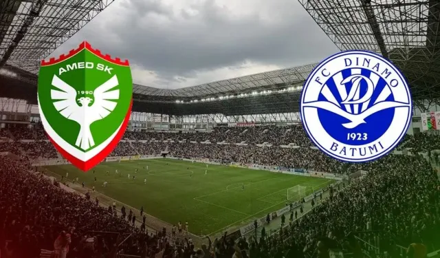 Amedspor-Dinamo Batumi Maçı Ne Zaman, Saat Kaçta ve Hangi Kanalda?