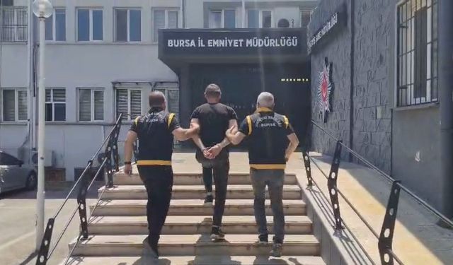 Bursa’da pompalı dehşetinin şüphelisi Cinayet Büro ekiplerine yakalandı