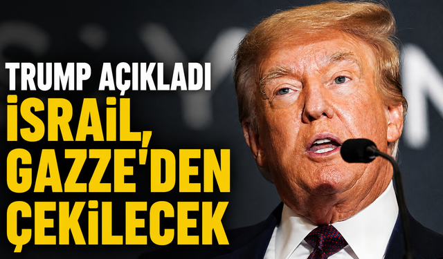 Trump Gazze’de anlaşmaya varıldığını duyurdu