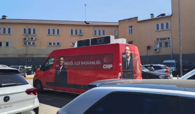 CHP İnegöl’ün hizmet aracı atıl kaldı