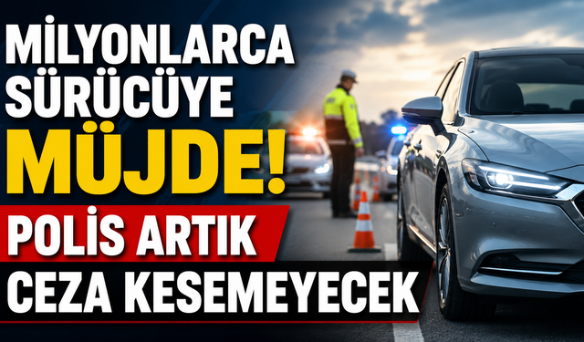 Milyonlarca sürücüye müjde! Polis bu ekipmanlar için artık ceza kesemeyecek