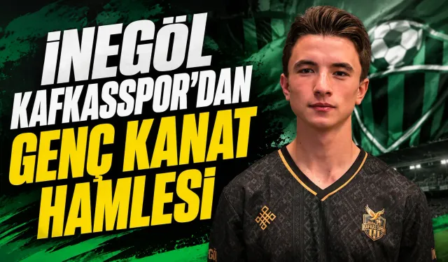 İnegöl Kafkasspor’dan genç kanat hamlesi