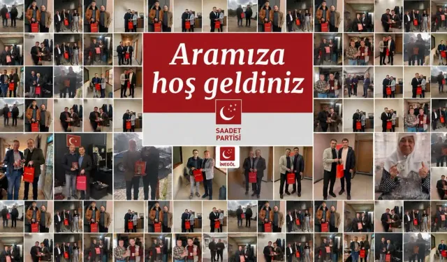 İnegöl’de Saadet Partisi’ne Katılım Artıyor