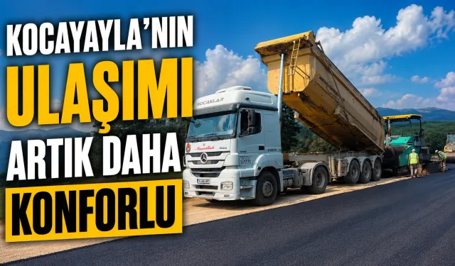 Kocayayla’nın Ulaşım Konforu Artırıldı: 1200 Metrelik Yol Asfaltlandı
