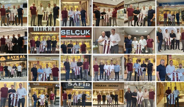 Kuyumcu esnafından İnegölspor’a yeni sezon desteği
