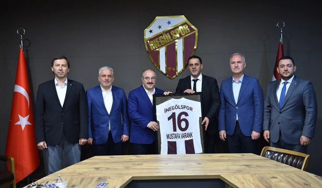 Mustafa Varank'tan İnegölspor ve Kafkasspor'u ziyaret
