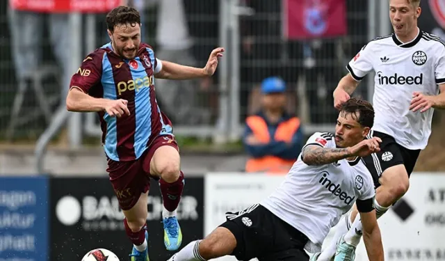 Trabzonspor - Eintracht Frankfurt maç özeti