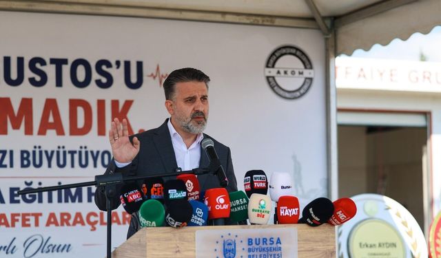 Bursa afetlere karşı hazırlığını güçlendiriyor: Yeni merkez ve araçlar hizmete alındı