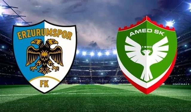 Amedspor - Erzurumspor canlı anlatım