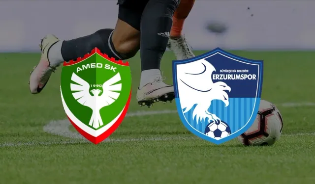 Amedspor - Erzurumspor maç özeti