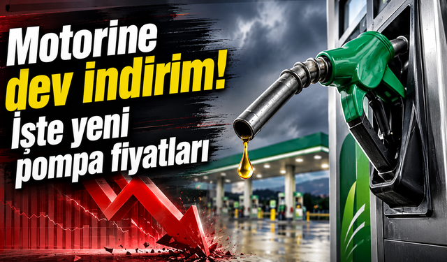 Motorine dev indirim! İşte yeni pompa fiyatları