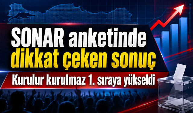 SONAR anketinde dikkat çeken sonuç
