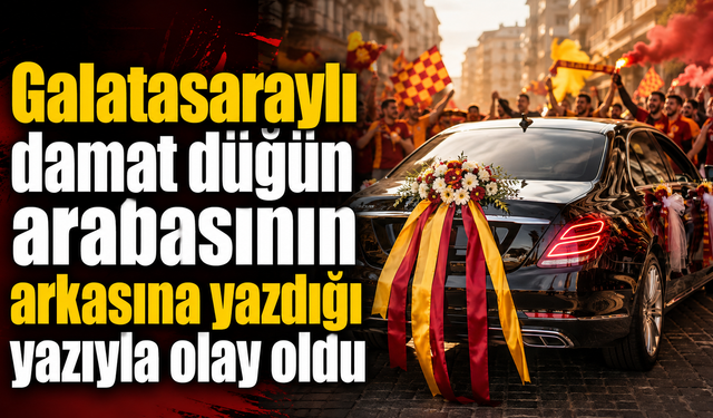 Galatasaraylı damat evlendiği gün transfer istedi