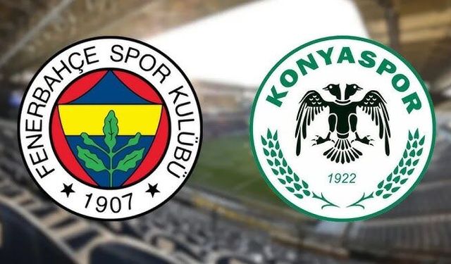 Fenerbahçe - Konyaspor maç özeti