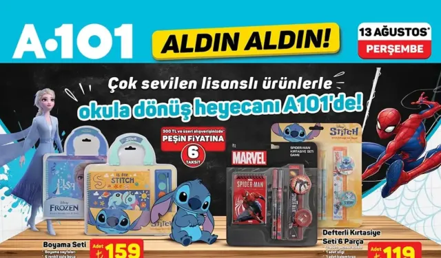 A101 13 Ağustos 2026 aktüel kataloğu yayımlandı! İşte indirimli ürünler ve fiyatları