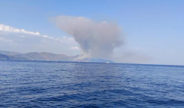 Marmaris’te orman yangını! Helikopterler bölgeye sevk edildi