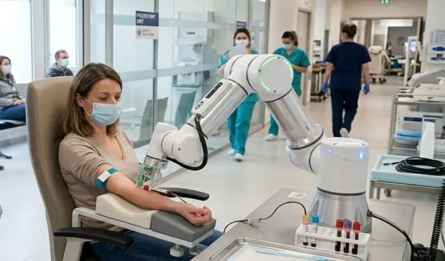 Onay Geldi! Kan Alma İşlemini Artık Robotlar Yapacak