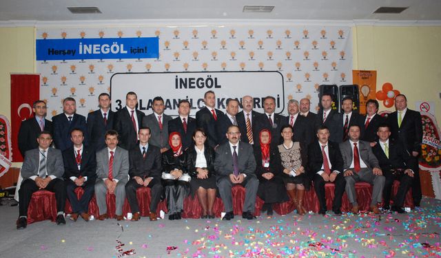 İnegöl AK Parti’de Görev Değişimi
