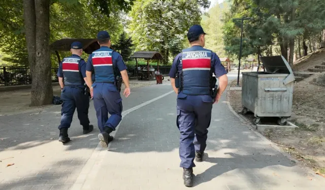 İnegöl’de orman yangınlarına karşı jandarmadan sıkı denetim
