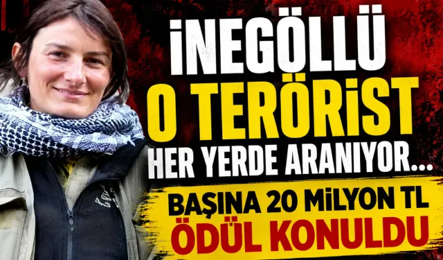 İnegöllü o terörist her yerde aranıyor... Başına 20 milyon TL ödül konuldu