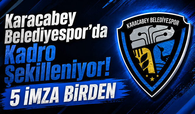 Karacabey Belediyespor’da İmzalar Peş Peşe Geldi