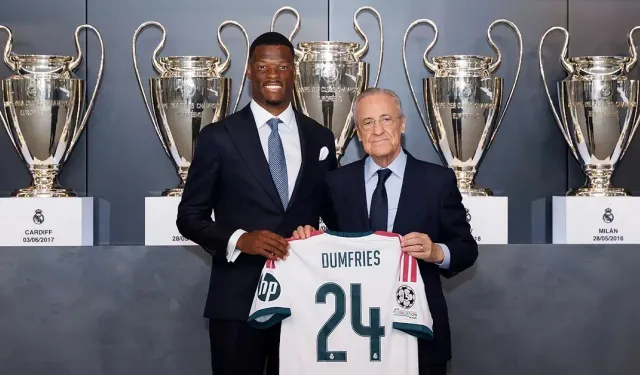 Real Madrid, Denzel Dumfries ile 4 yıllık sözleşme imzaladı
