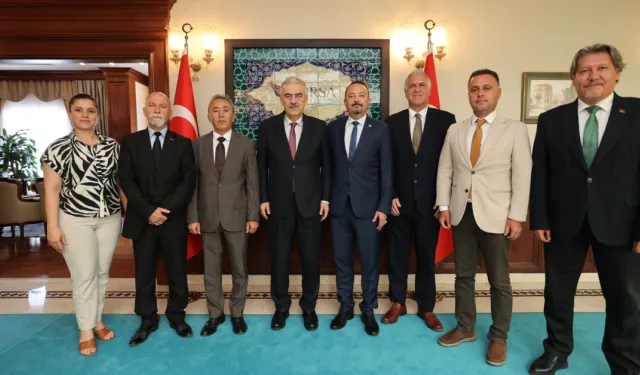 TUREB yönetimi ilk kez BURO’nun konuğu olarak Bursa’ya geldi
