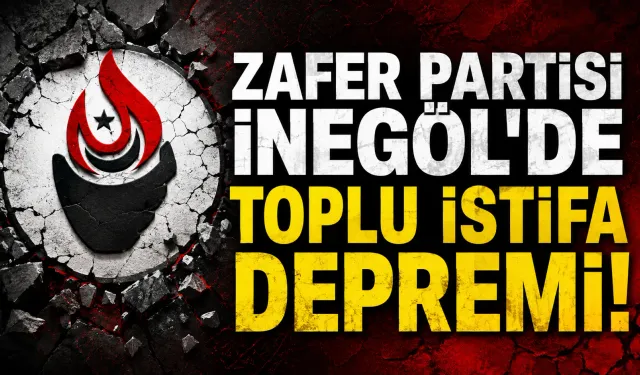 Zafer Partisi İnegöl’de toplu istifa depremi! 30 kişilik yönetimden 20 kişi ayrıldı