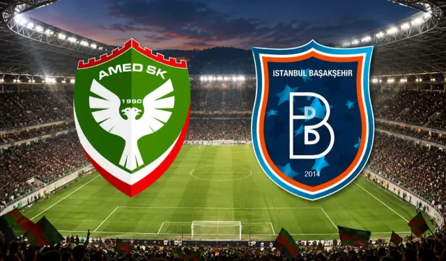 Amedspor-Başakşehir maç özeti