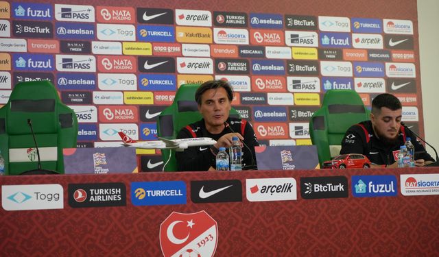 Montella’dan İtalya maçı öncesi mesaj: Sahaya sadece Türkiye için atan bir kalple çıkacağım