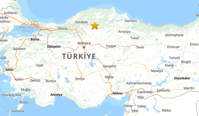 AFAD duyurdu: Çankırı'da deprem meydana geldi