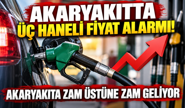 Akaryakıtta üç haneli fiyat alarmı! Akaryakıta zam üstüne zam geliyor, pompaların yalnızca üçte biri hazır