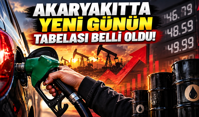 Akaryakıtta yeni günün tabelası belli oldu! Benzin, motorin ve LPG ne kadar?