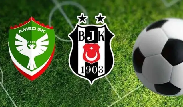 Amedspor-Beşiktaş maç özeti