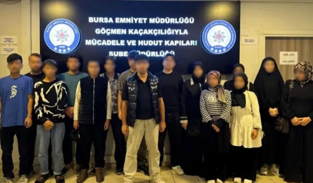 Bursa’da göçmen kaçakçılığı operasyonları: 2 kişi gözaltına alındı, 10 kişi sınır dışı edildi