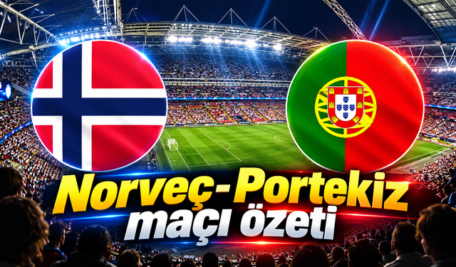 Norveç-Portekiz maçı özeti