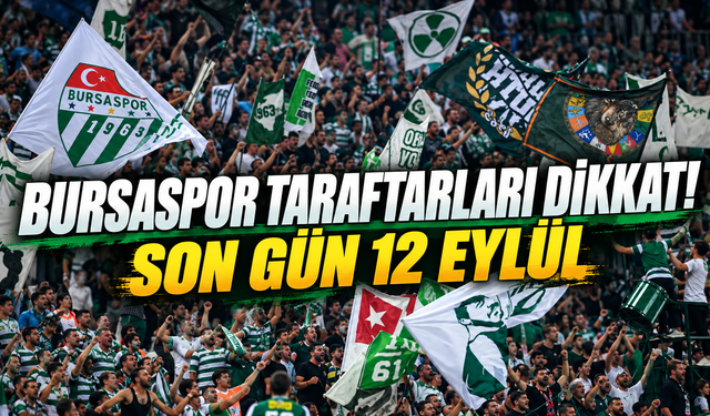 Bursaspor’dan taraftarlara kombine duyurusu