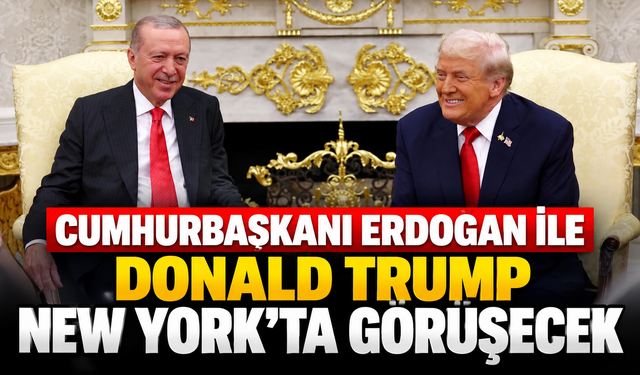 Cumhurbaşkanı Erdoğan ile Donald Trump New York’ta görüşecek