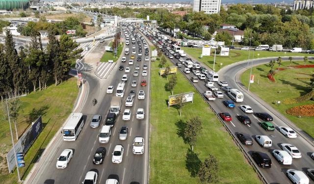 Bursa Anlık Trafik Durumu | Bursa Canlı Trafik Yoğunluğu Haritası